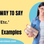 Other Ways to Say ‘Etc.’