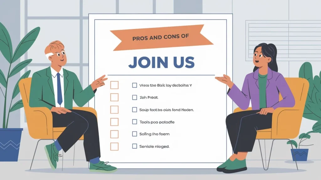 Pros and Cons of Using "Join Us"