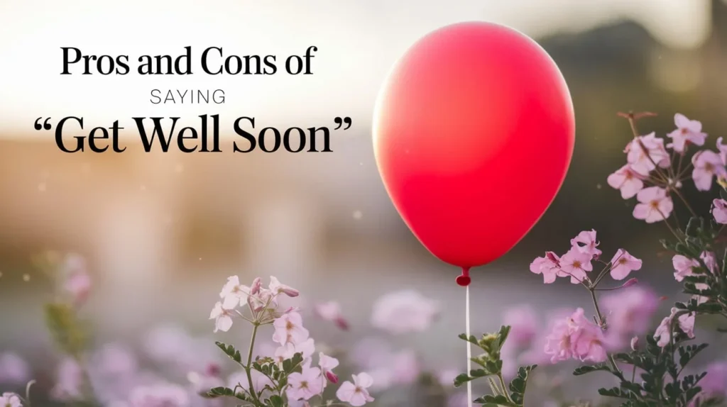 Pros and Cons of Saying “Get Well Soon”